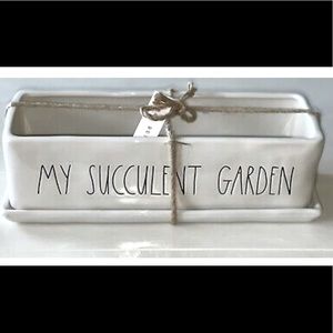 Rae Dunn MY SUCCULENT GARDEN